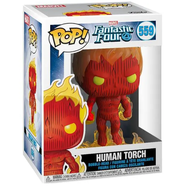 Funko POP! FK44987 Human Torch