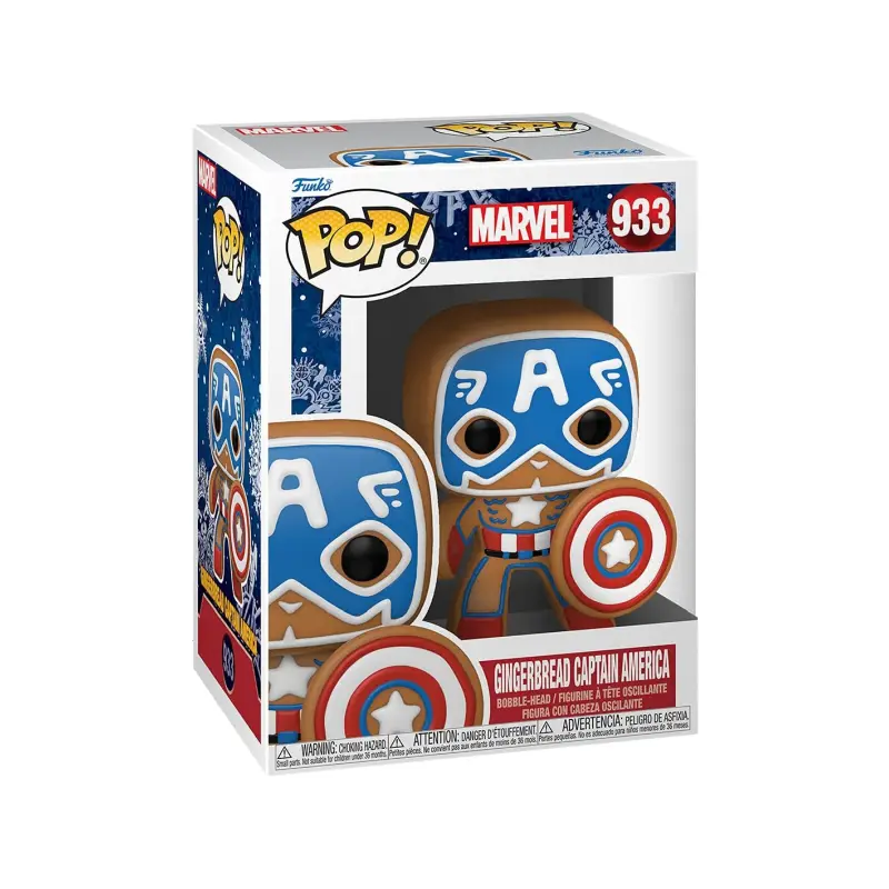 Funko POP! FK50657 Gingerbread Captain America