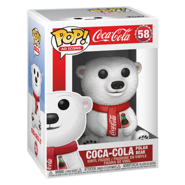 Funko POP! FK41732 Coca-Cola Polar Bear