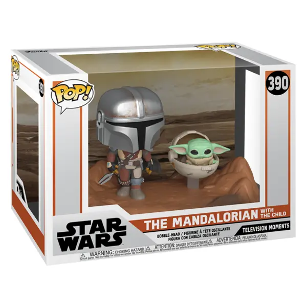 Funko POP! FK49930 The Mandalorian with the Child