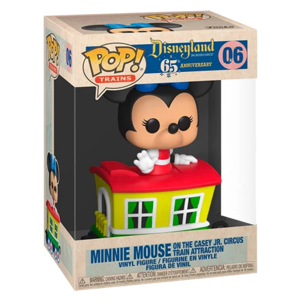 Funko POP! FK50949 Minnie Mouse on the Casey Jr. Circus Train Attraction