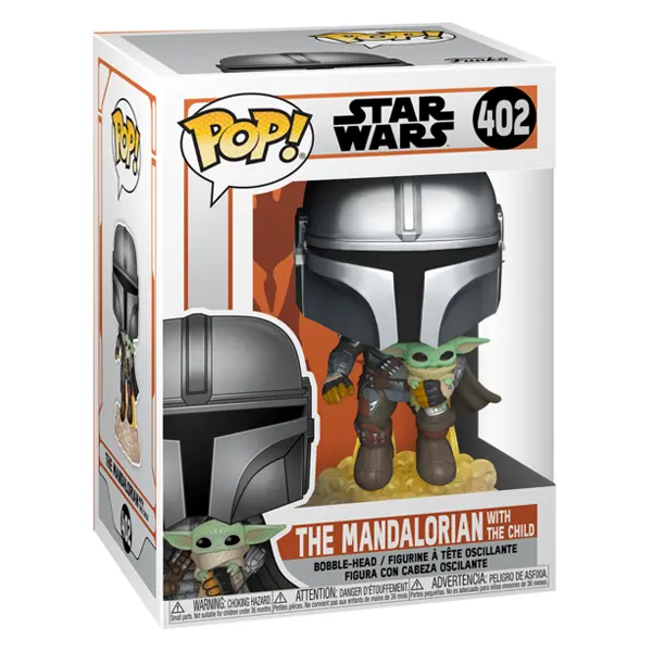 Funko POP! FK50959 The Mandalorian with the Child