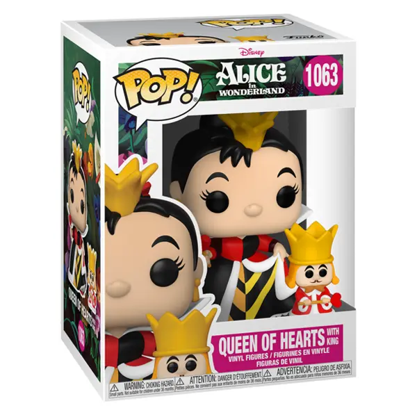 Funko POP! FK55740 Queen of Hearts with King