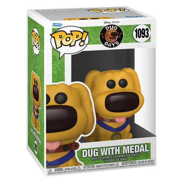 Funko POP! FK57385 Dug with Medal