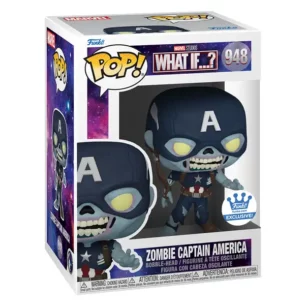 Funko POP! FK58254 Zombie Captain America