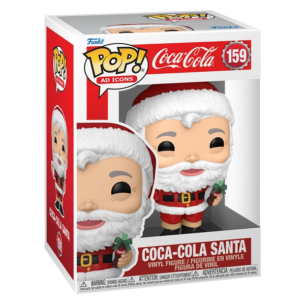 Funko POP! FK65588 Coca-Cola Santa