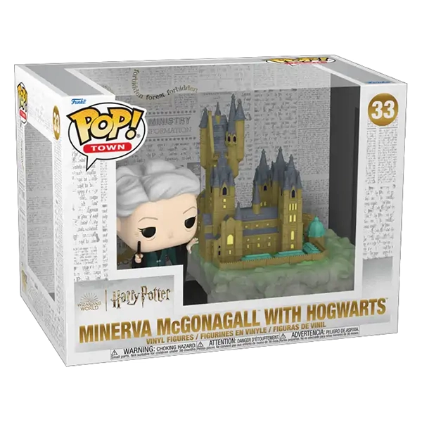 Funko POP! FK65655 Minerva McGonagall with Hogwarts